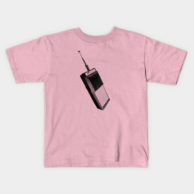 Walkie Talkie Communications Kids T-Shirt by callingtomorrow